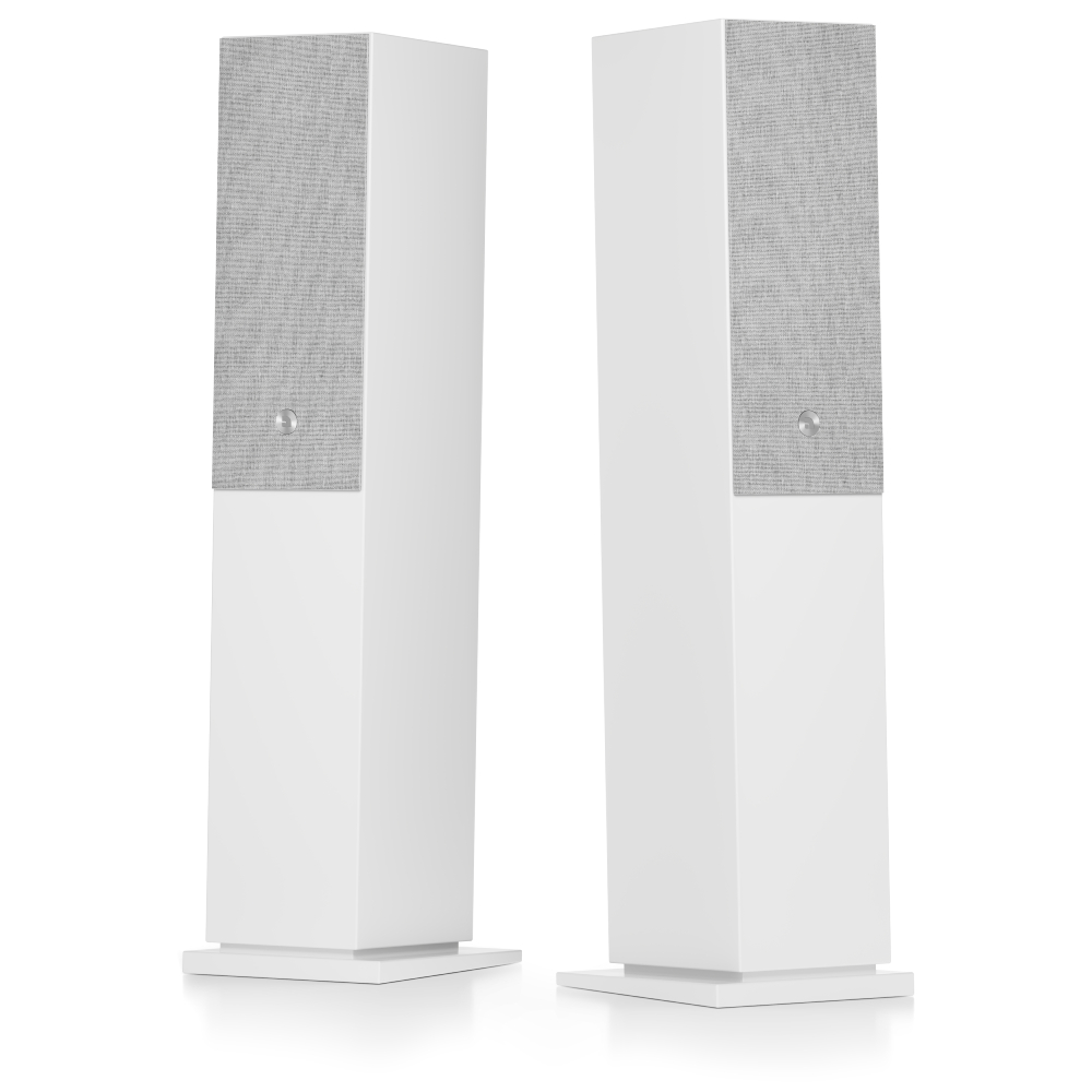 Audio Pro A48 Beyaz Aktif Kule Tipi Akıllı Ev Hoparlör Seti (Çift)